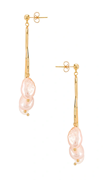 Shop Amber Sceats Drop Earrings In Gold