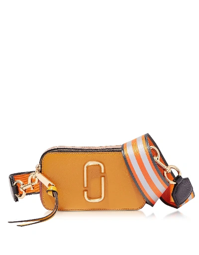 Shop Marc Jacobs Snapshot Small Camera Crossbody Bag In Golden Poppy