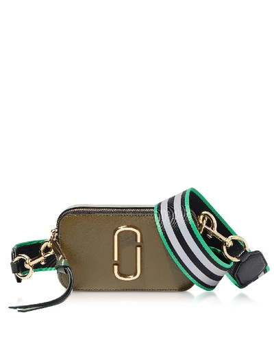 Shop Marc Jacobs Snapshot Small Camera Crossbody Bag In Green