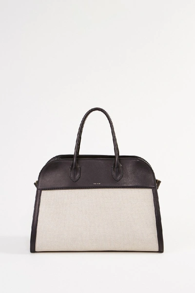 Shop The Row Bag 'margaux' Natural/black In White