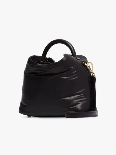 Shop Elleme Black Baozi Puffer Tote Bag