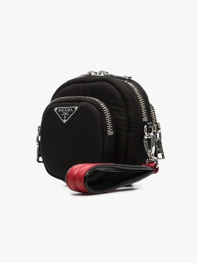 Shop Prada Cargo Pouch In Black