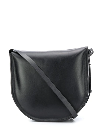 Shop Aesther Ekme Saddle Hobo Shoulder Bag In Black
