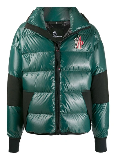 Shop Moncler Gollinger Down Jacket In Green