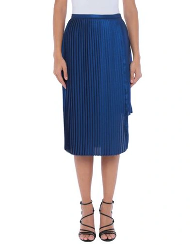 Shop Each X Other Midi Skirts In Blue
