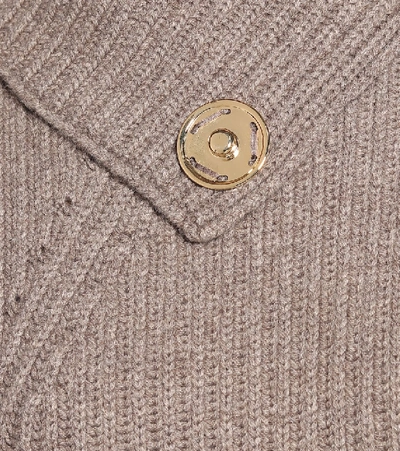 Shop Jw Anderson Wool And Cashmere Sweater In Brown