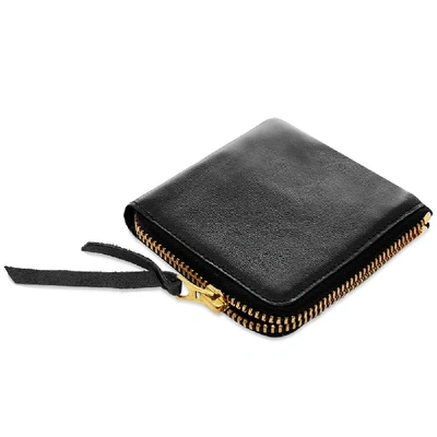 Shop The Real Mccoys The Real Mccoy's Horsehide Wallet In Black