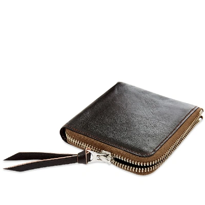 Shop The Real Mccoys The Real Mccoy's Horsehide Wallet In Brown