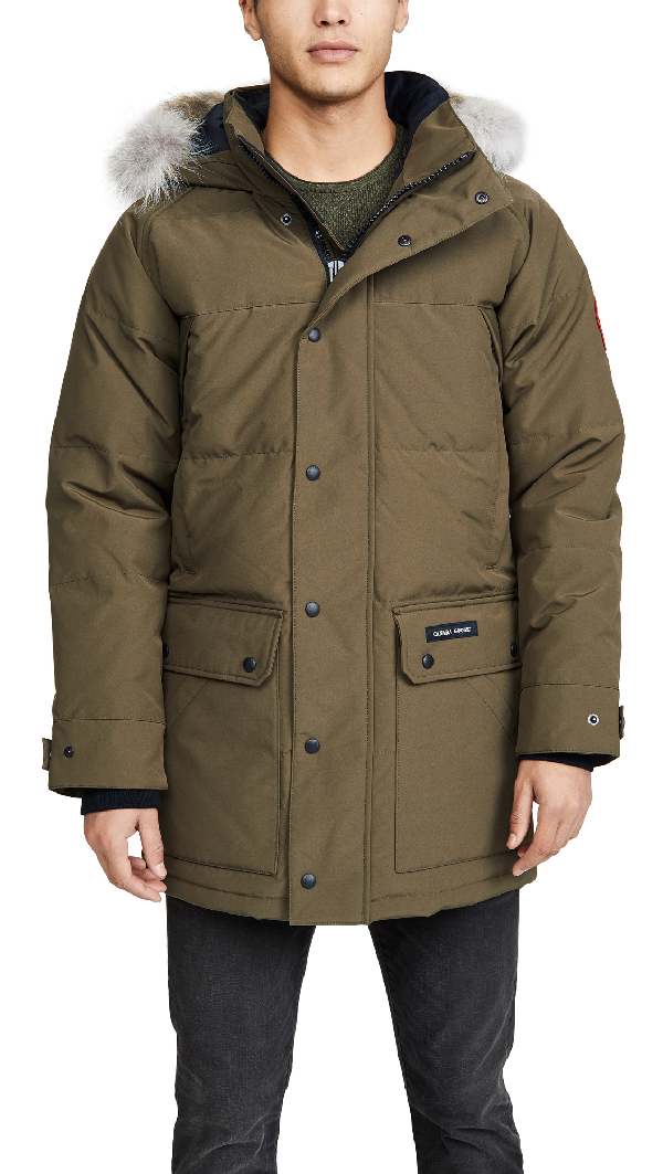 emory parka military green