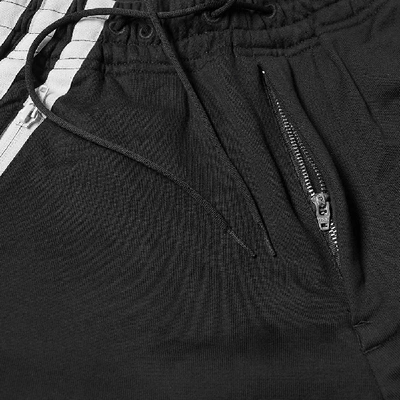 Shop Y-3 3 Stripe Cuff Pant In Black