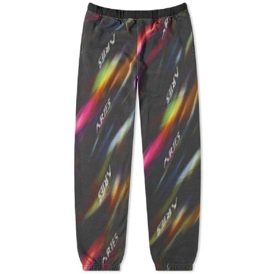 Shop Aries Aurora Sweat Pant In Black