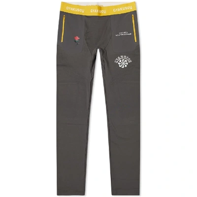 Shop Nike X Gyakusou Helix Tight In Grey