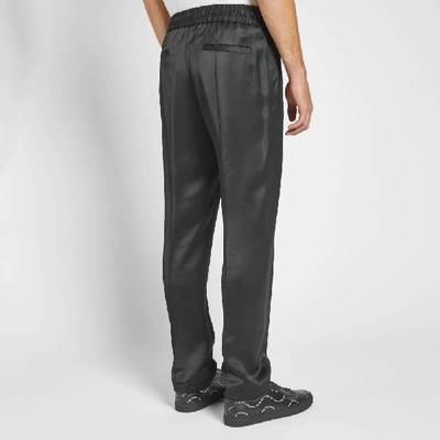 Shop Givenchy Embroidered Logo Formal Jogging Pant In Black