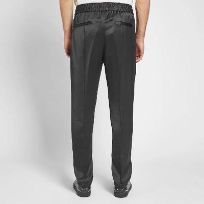 Shop Givenchy Embroidered Logo Formal Jogging Pant In Black