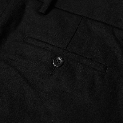 Shop Norse Projects Aros Wool Chino In Black