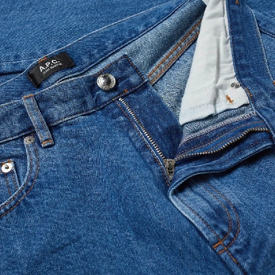 Shop Apc A.p.c. Petit New Standard Jean In Blue