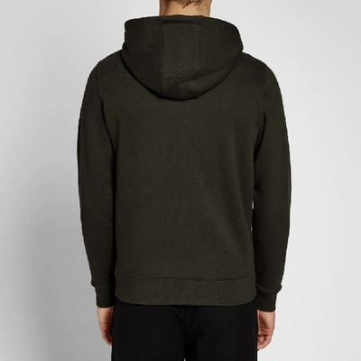 Shop Norse Projects Vagn Zip Hoody In Green