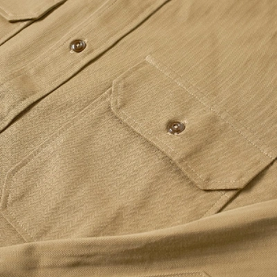 Shop The Real Mccoys The Real Mccoy's M-38 Shirt In Neutrals