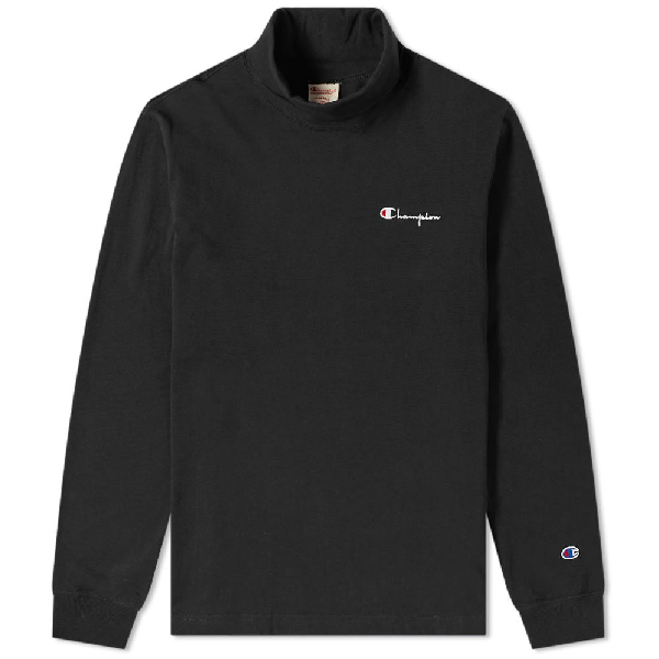 champion reverse weave long sleeve classic tee