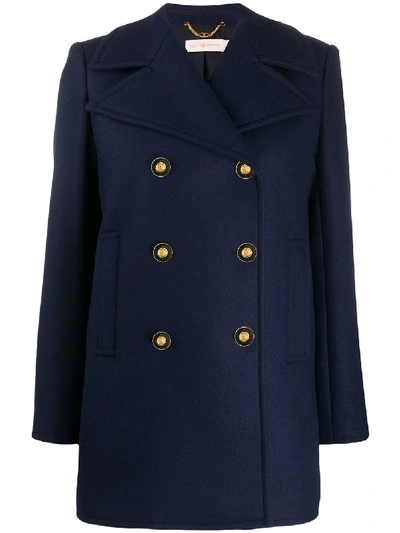Tory Burch on X: Seen in @marieclaire: Our Wool Peacoat and Lee