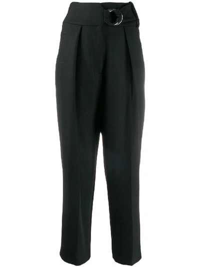 Shop Erika Cavallini Giulio Trousers In Black