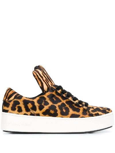 Shop Michael Michael Kors Mindy Sneakers In Yellow