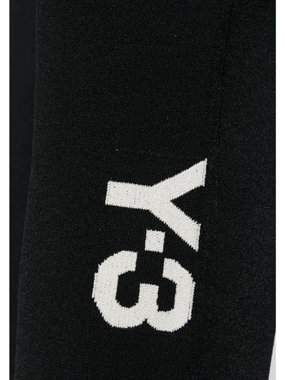 Shop Y-3 Tech Knit Track Pants In Black