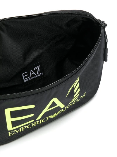 Shop Ea7 Logo Beltbag In Black