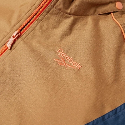 Shop Reebok Classic Trail Jacket In Brown