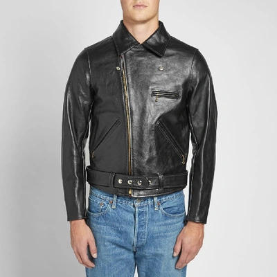 Shop The Real Mccoys The Real Mccoy's Buco Jh-1 Jacket In Black