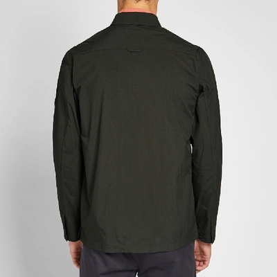 Shop Norse Projects Jens Dry Zip Jacket In Green