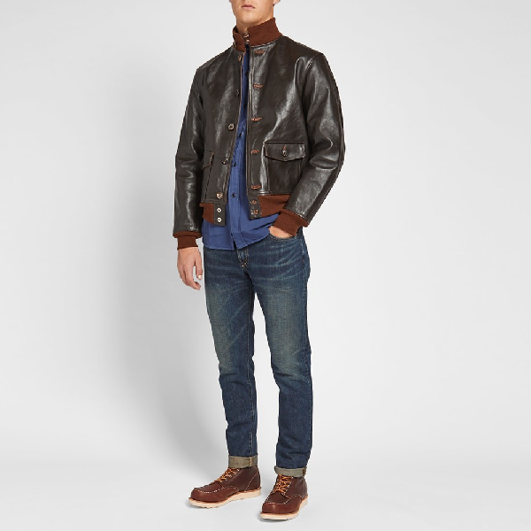 The Real Mccoys The Real Mccoy's Type A-1 Flight Jacket In Black | ModeSens