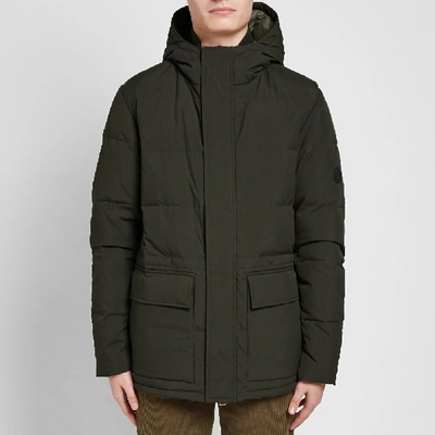 Shop Norse Projects Willum Dry Nylon Down Jacket In Green