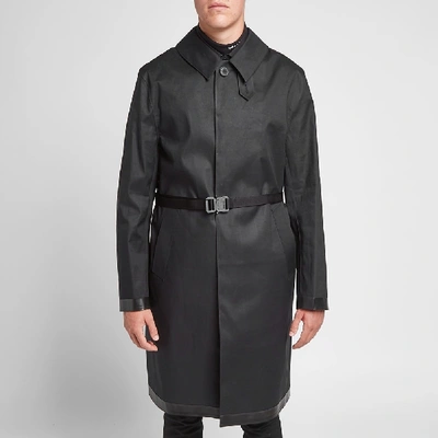 Shop Alyx 1017  9sm X Mackintosh Buckle Coat In Black