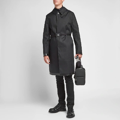 Shop Alyx 1017  9sm X Mackintosh Buckle Coat In Black