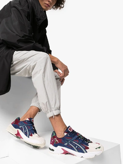 Shop Asics Multicoloured Kayano 5 Og Sneakers In Blue