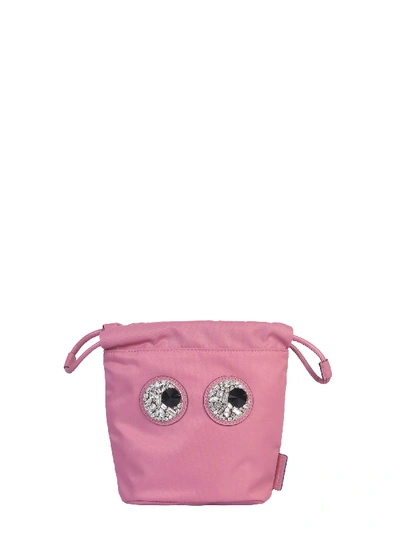 Shop Anya Hindmarch Pouch With Coulisse In Pink