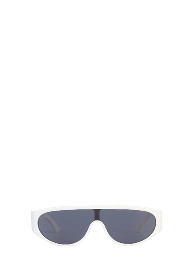 Shop Bottega Veneta Acetate Sunglasses In White