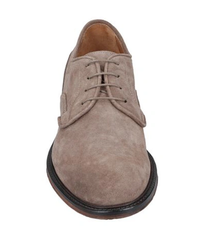 Shop Corvari Laced Shoes In Light Brown