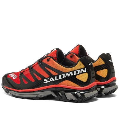 Salomon Red & Black Limited Edition S/lab Xt-4 Adv Sneakers In Fiery  Red/impact Yellow/black | ModeSens