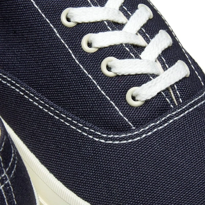 Shop The Real Mccoys The Real Mccoy's U.s.n. Canvas Deck Shoe In Blue