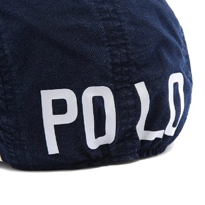 Shop Polo Ralph Lauren Indigo Stadium 5 Panel Hat In Blue