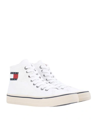 Shop Tommy Jeans Sneakers In White