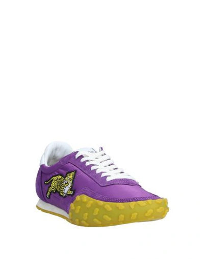Shop Kenzo Sneakers In Purple
