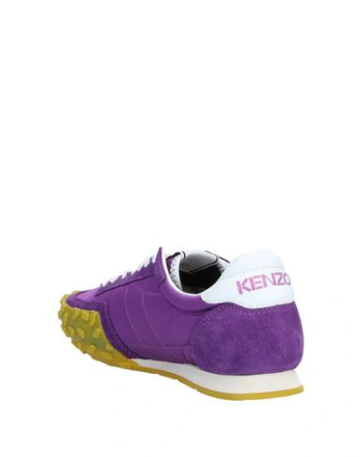 Shop Kenzo Sneakers In Purple