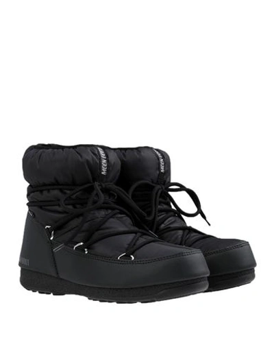 Shop Moon Boot Low Nylon Wp 2 Woman Ankle Boots Black Size 6 Textile Fibers