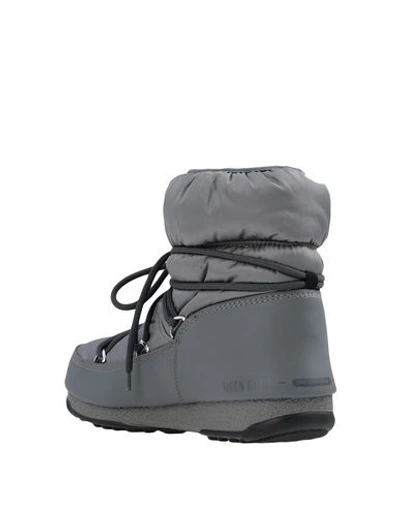 Shop Moon Boot Low Nylon Wp 2 Woman Ankle Boots Grey Size 5.5 Textile Fibers