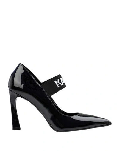 Shop Karl Lagerfeld Pump In Black