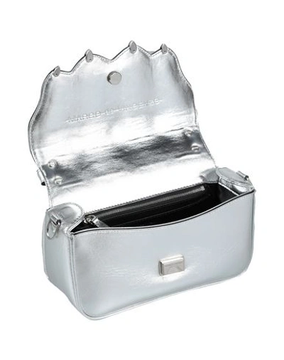 Shop Marco De Vincenzo Handbag In Silver