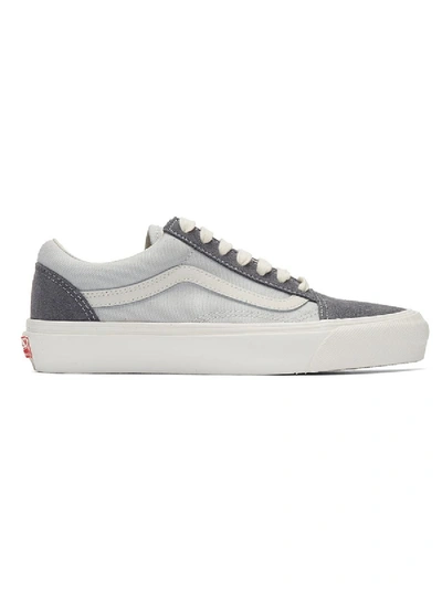 Shop Vans Pearl & Grey Ua Og Old Skool Lx Sneakers